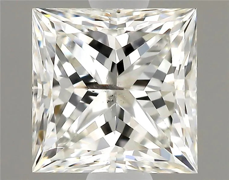 0.51ct Princess Natural Diamond (Colour F, Clarity SI2, Cut VG, IGI)