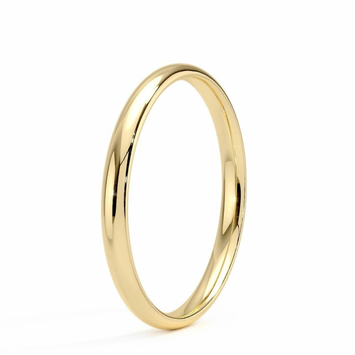 Men's 5mm Slim Profile Wedding Band