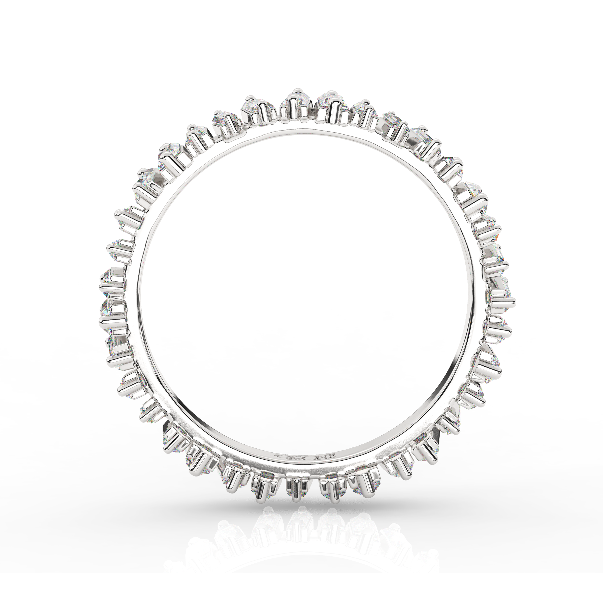 Baguette Diamond Band Platinum