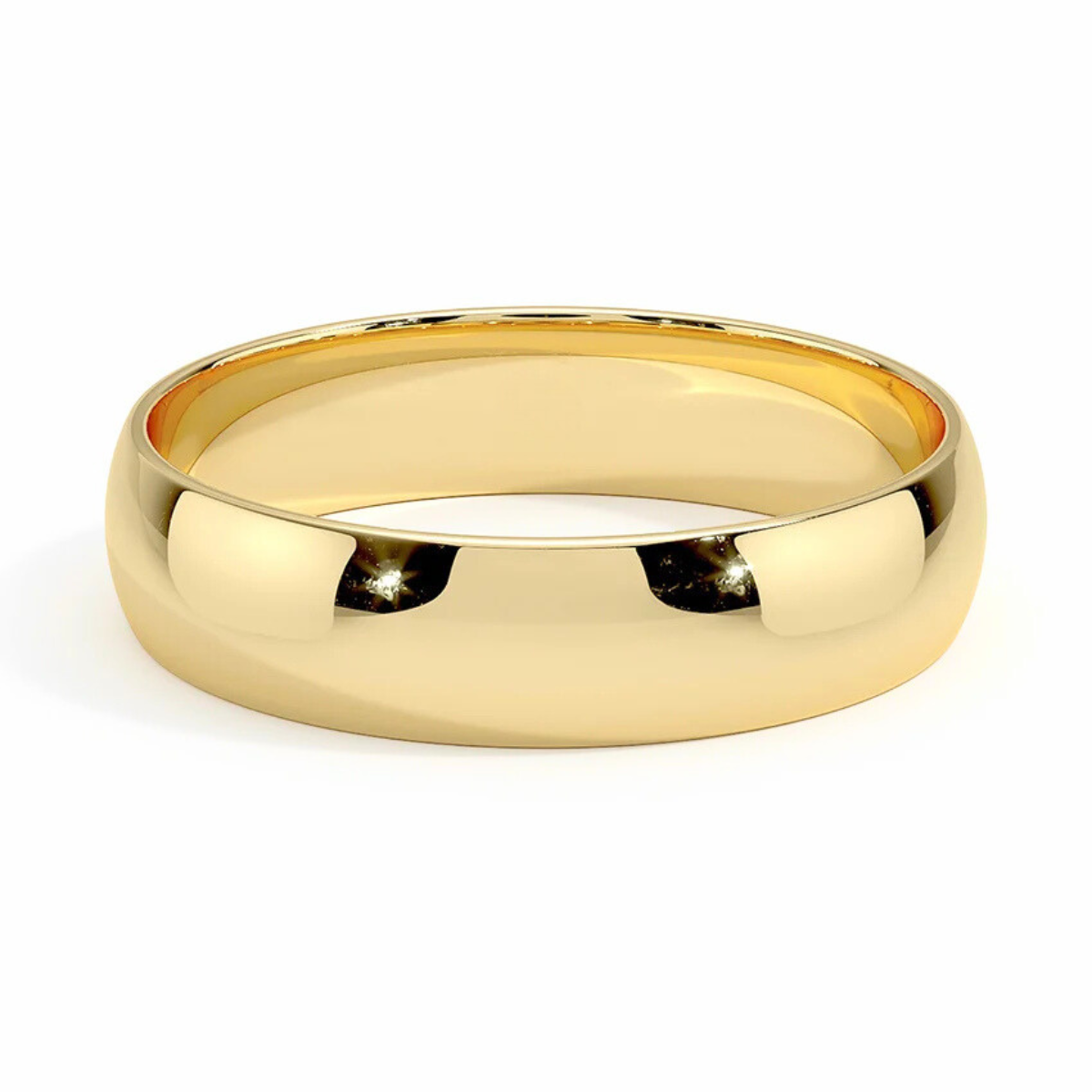 Men's 5mm Slim Profile Wedding Band