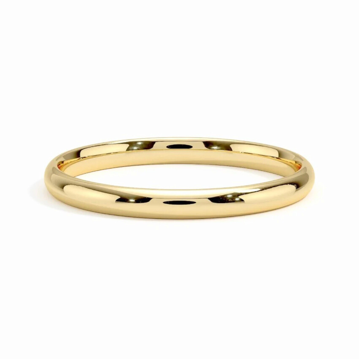 Men's 2mm Slim Profile Wedding Band