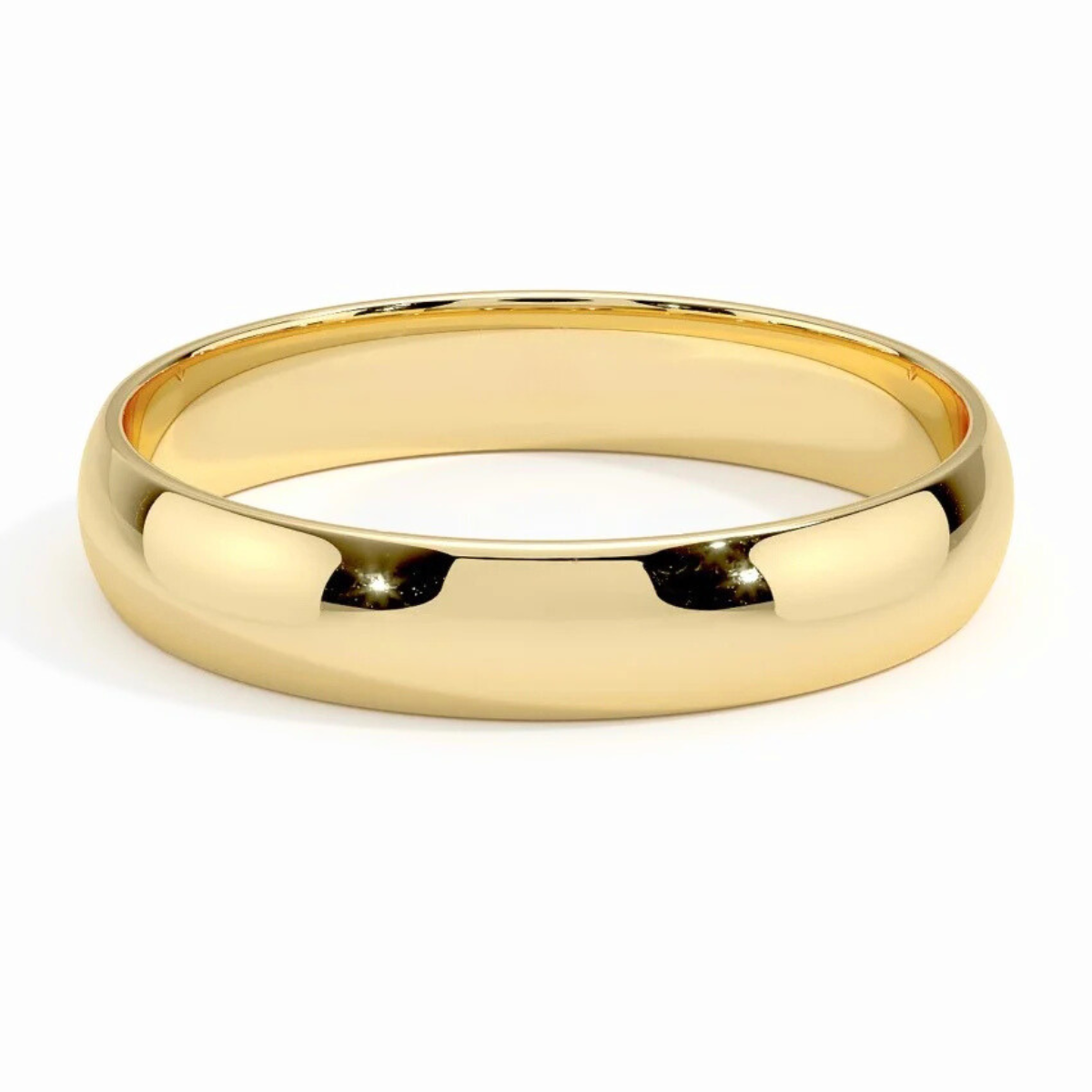 Men's 4mm Slim Profile Wedding Band