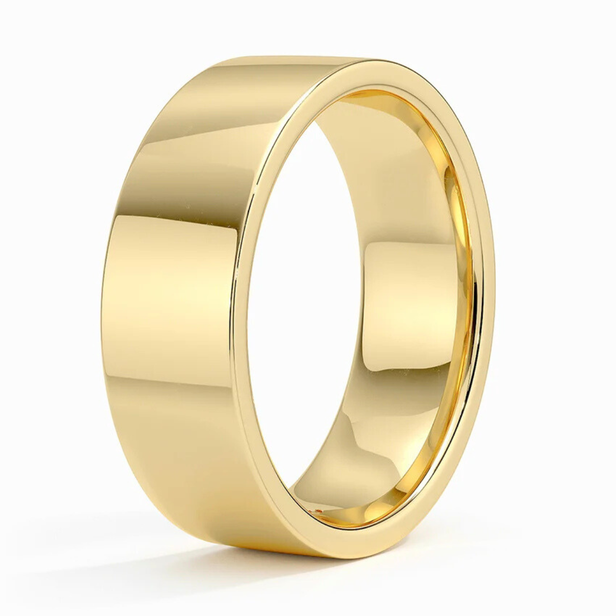 Men's 7mm Cigar Wedding Band