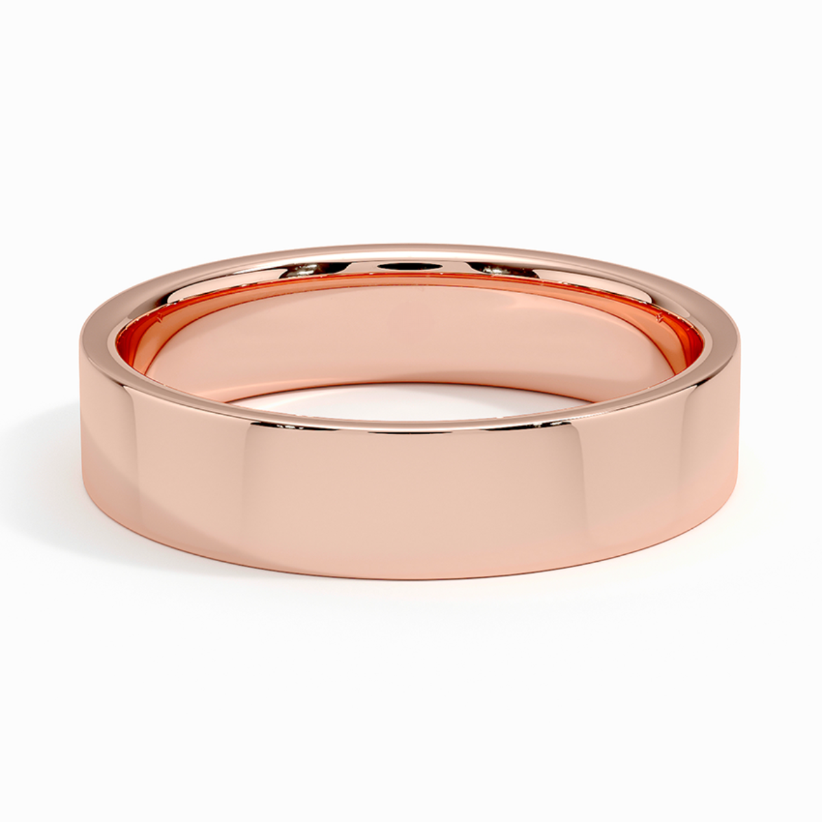 Men's 7mm Cigar Wedding Band