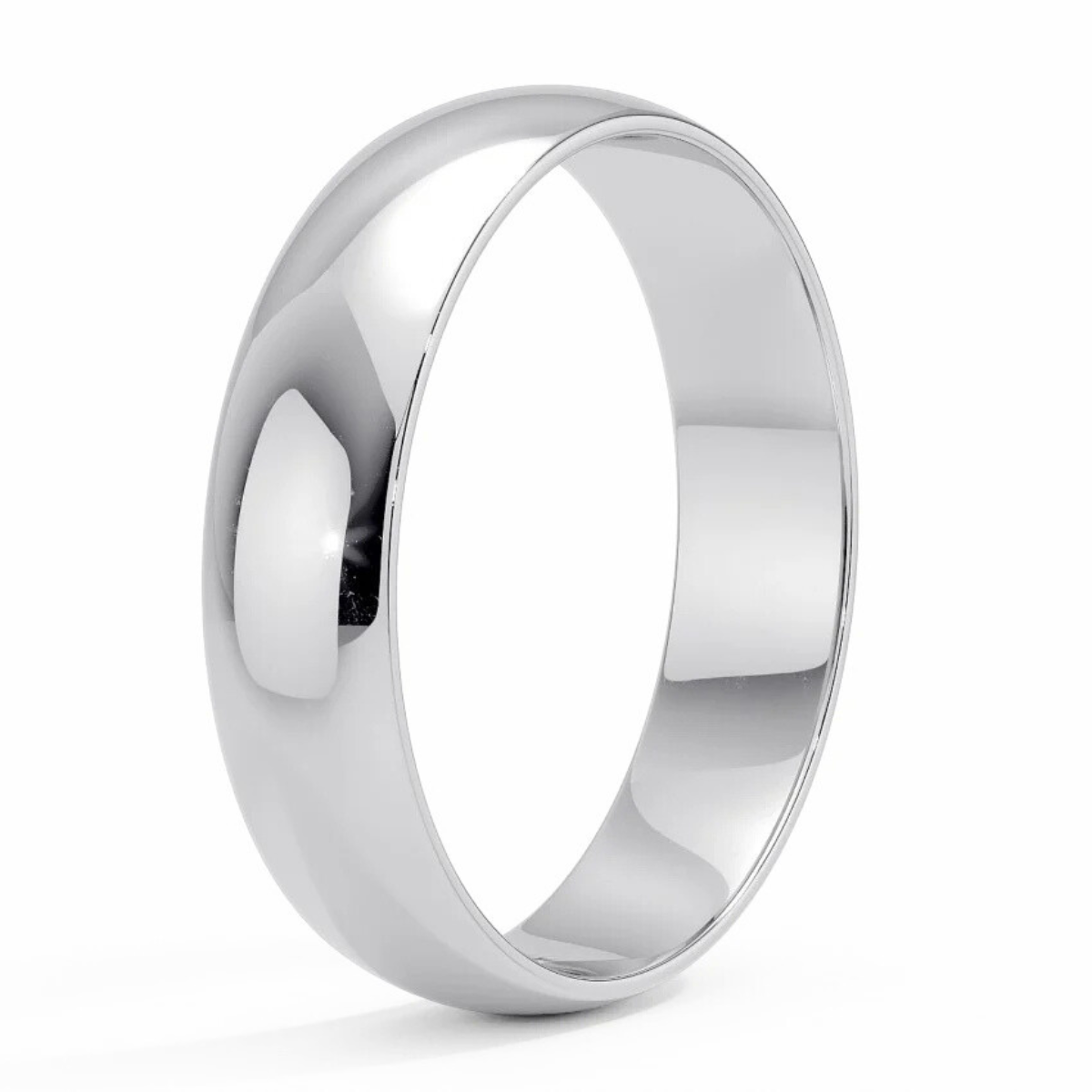 Men's 5mm Slim Profile Wedding Band