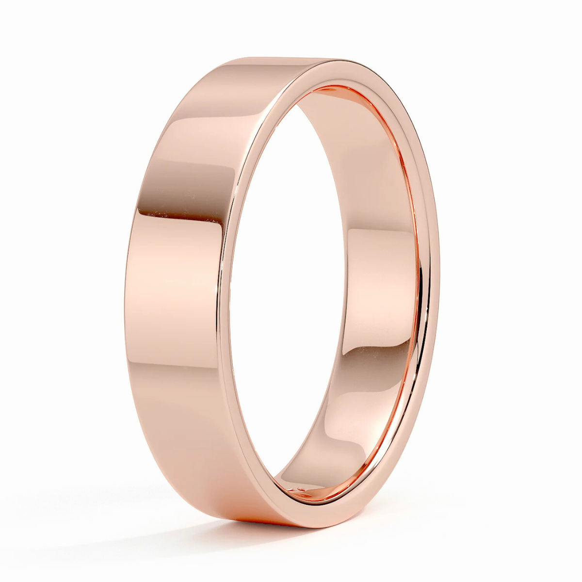 Men's 7mm Cigar Wedding Band