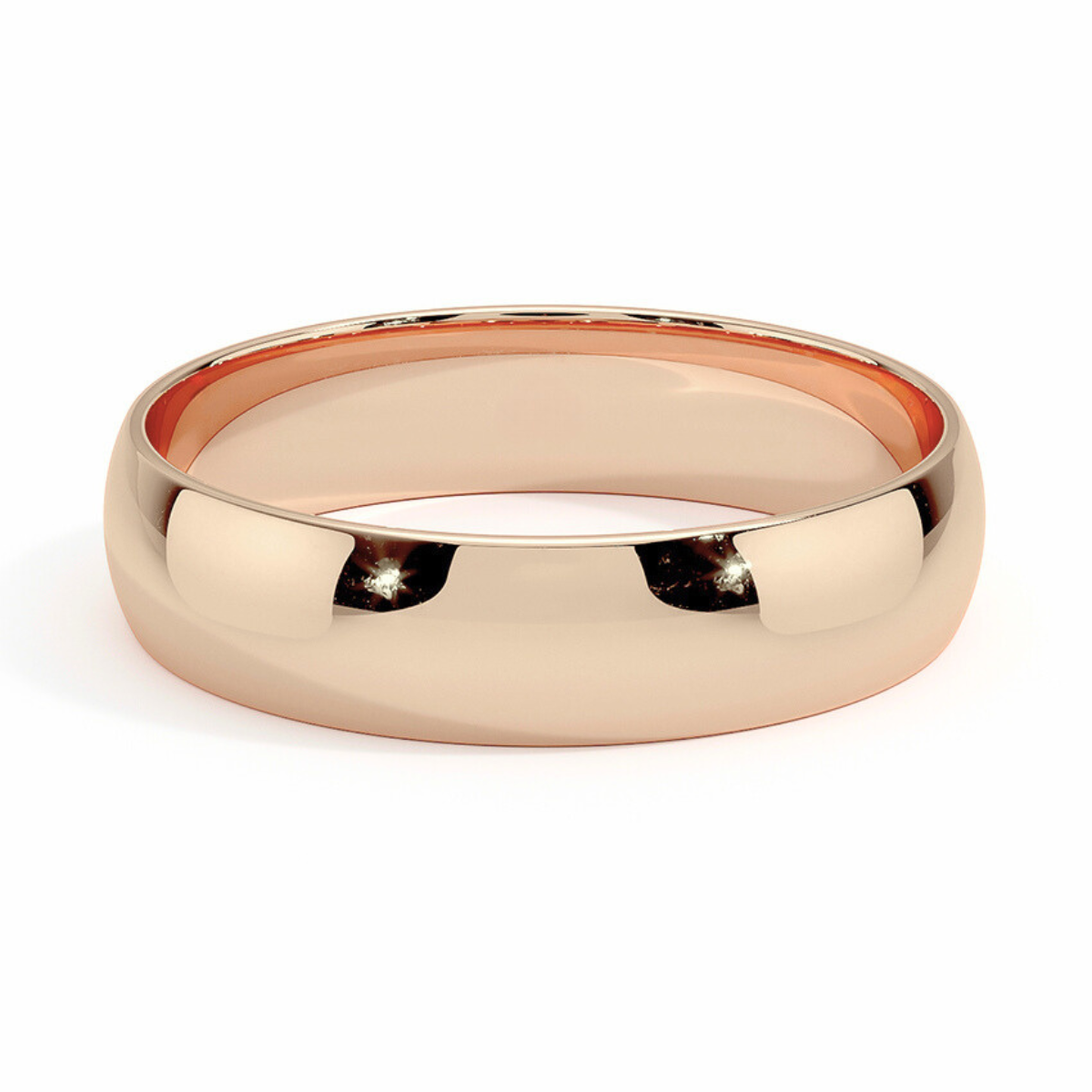 Men's 5mm Slim Profile Wedding Band