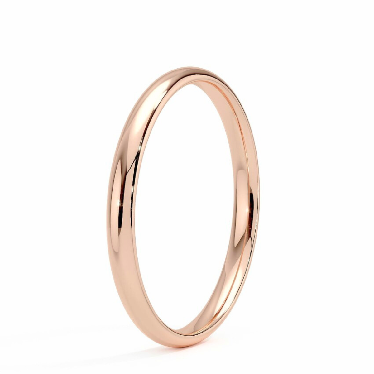 Men's 5mm Slim Profile Wedding Band