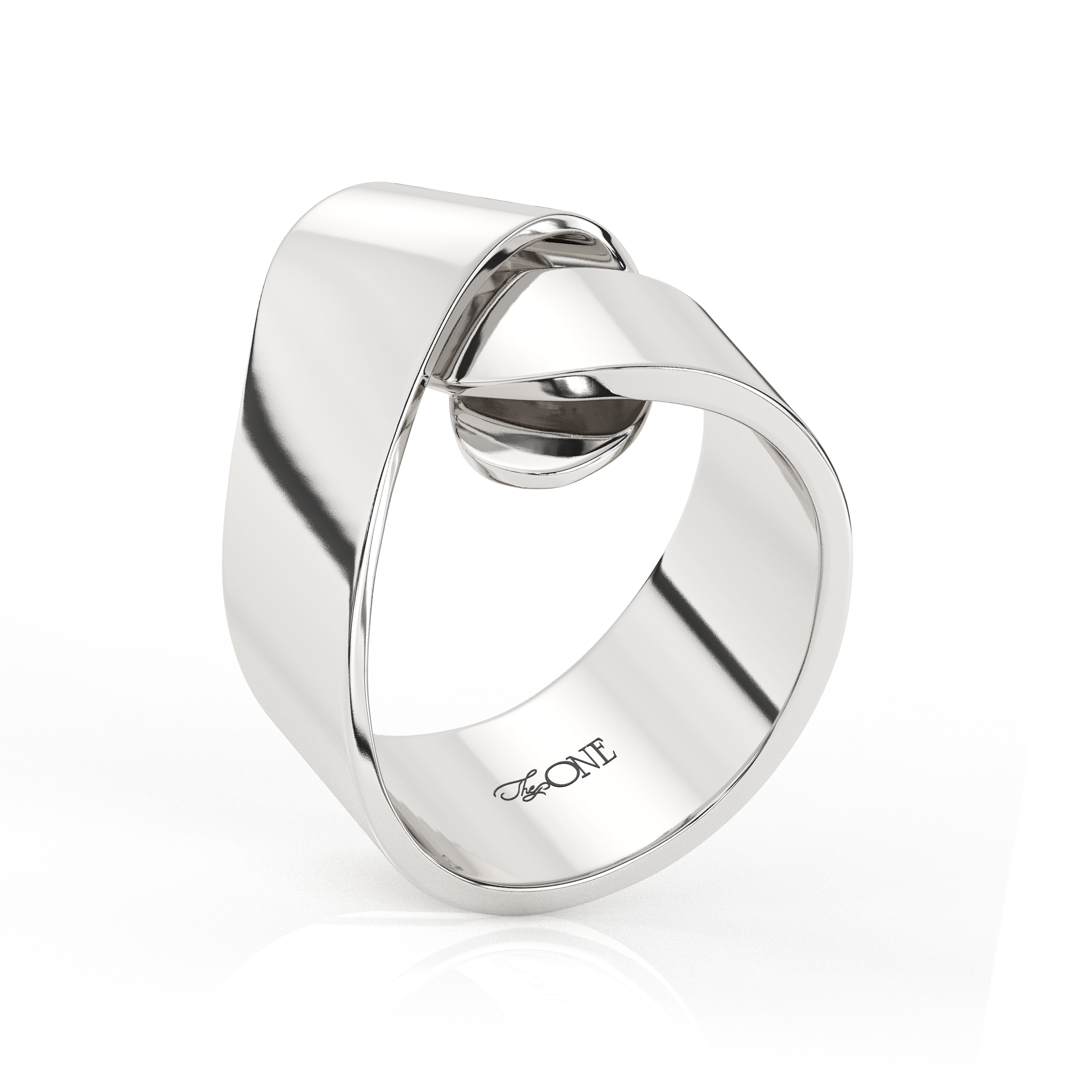 The One Diamonds Statement Ring Sterling Silver